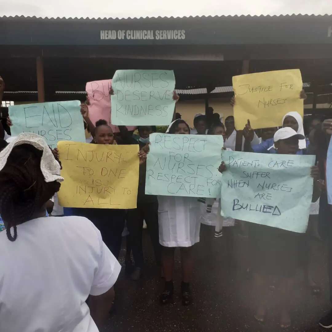 Protest rocks Ogun hospital over alleged assault on student nurse by consultant