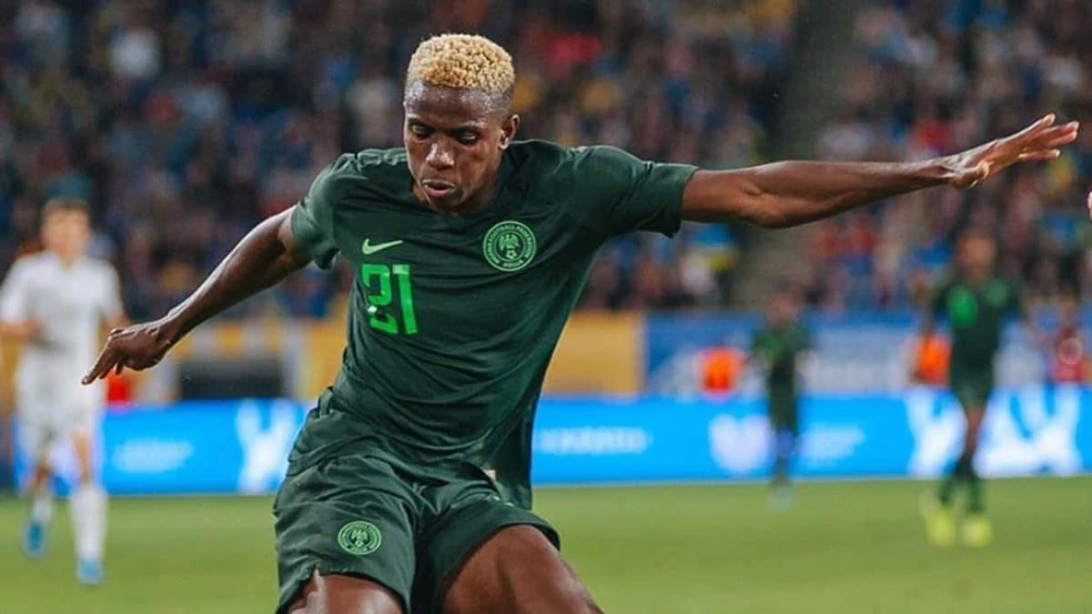 Osimhen fires back at Uche Jombo for preferring Ronaldo to play in Champions League