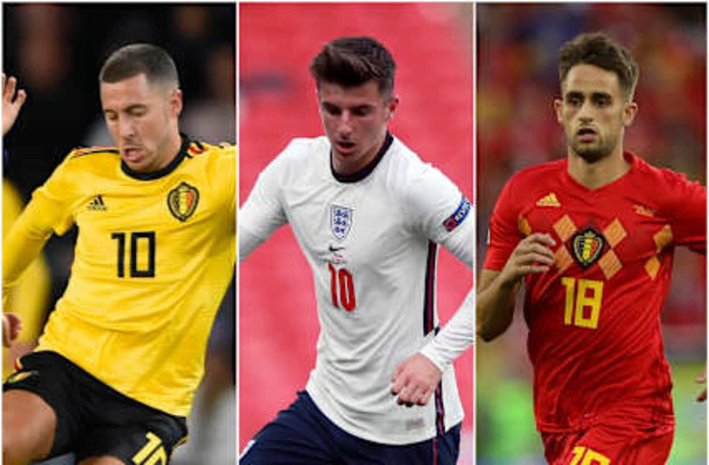 Past meetings between England and Belgium