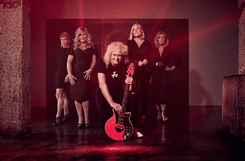 Brian May teams up with all-female group for cover of 1962 track I’m A Woman