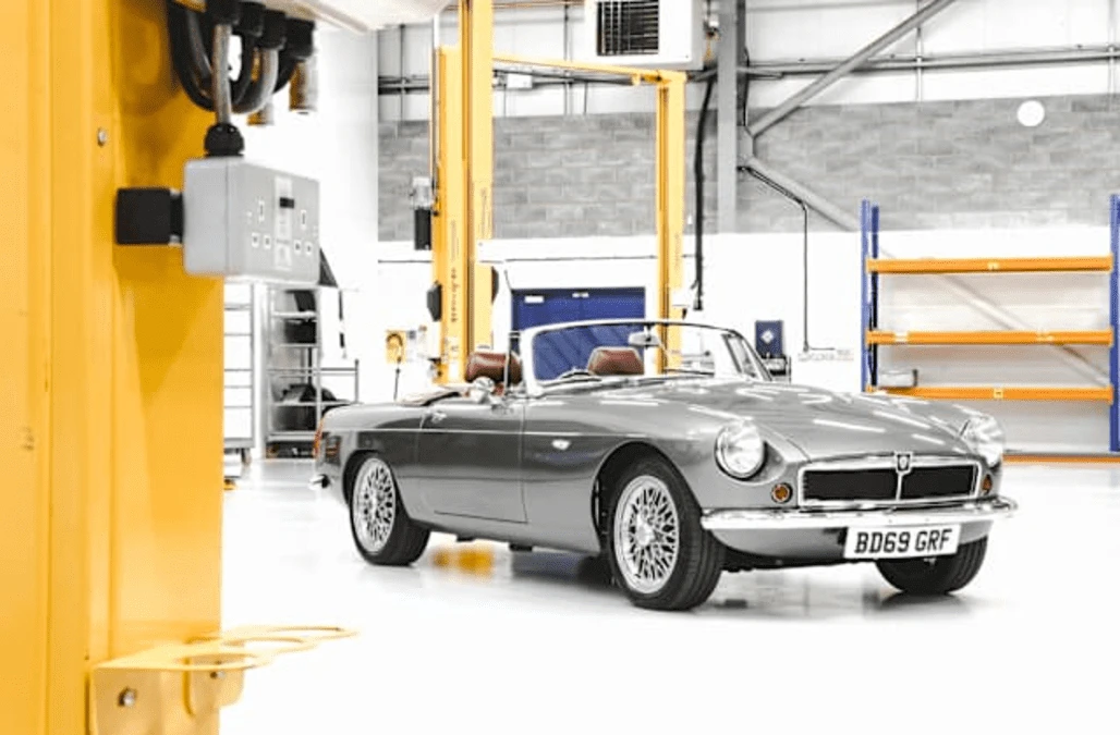 RBW EV Roadster is an electric take on the classic MGB