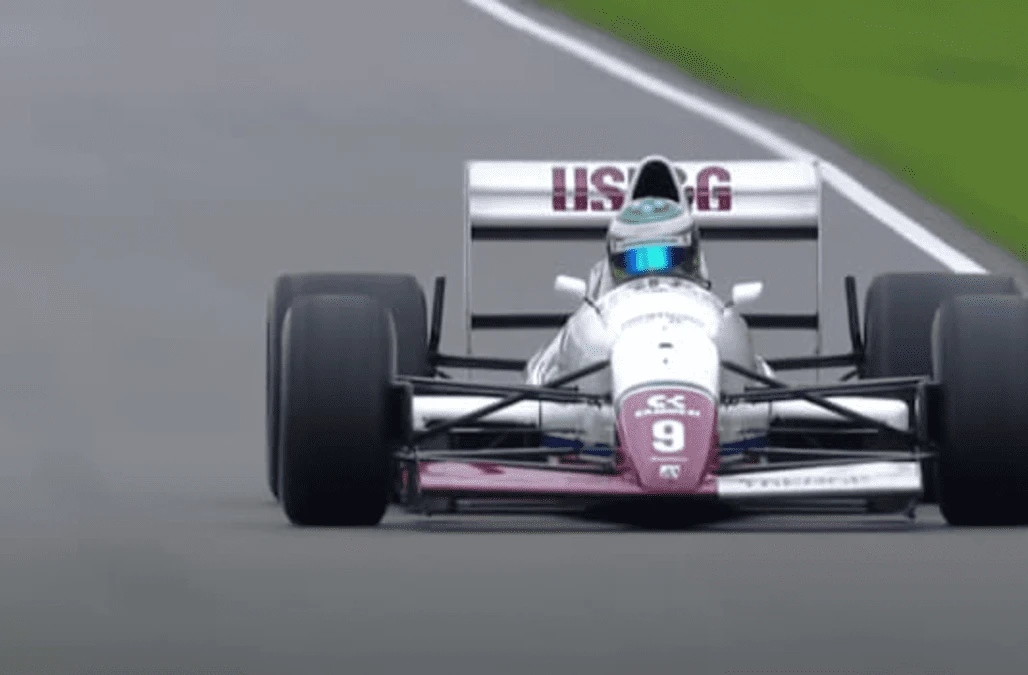 Classic Formula 1 car breaks Goodwood lap record at Speedweek