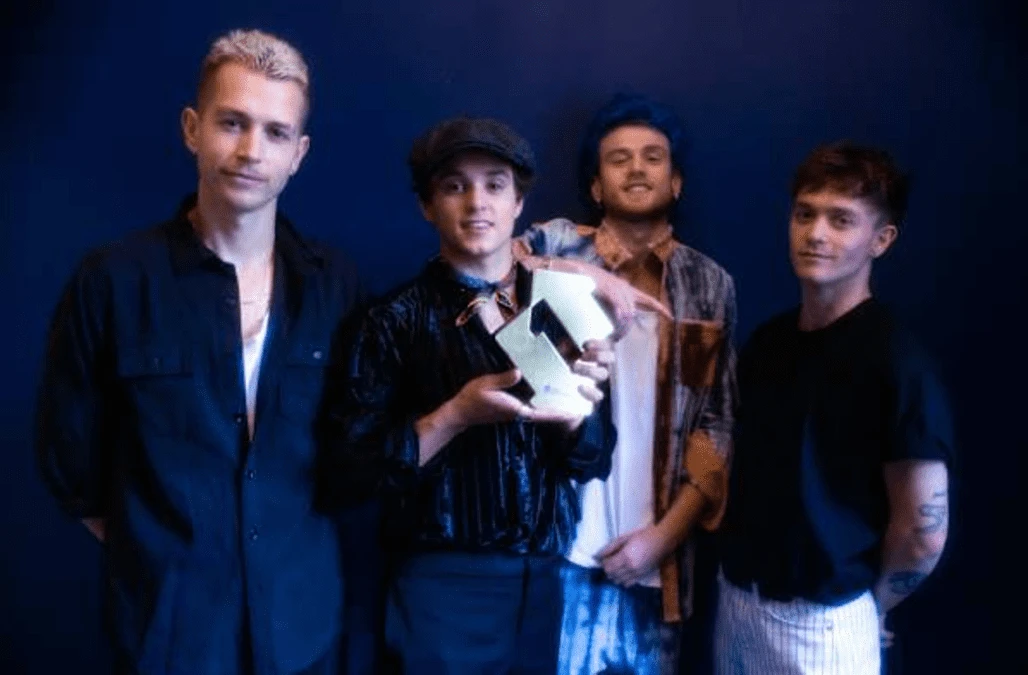 Pop rockers The Vamps score chart success with Cherry Blossom