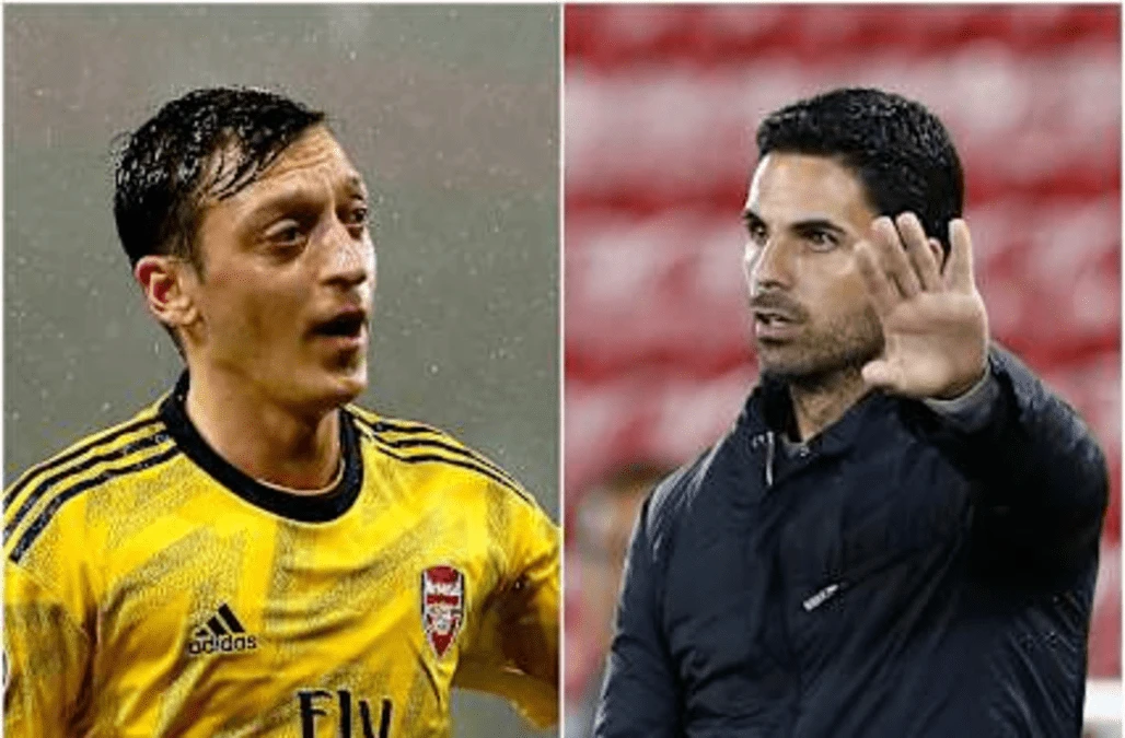Mesut Ozil ‘deeply disappointed’ by Arsenal Premier League squad snub