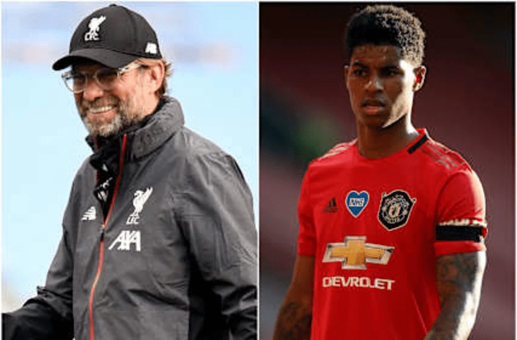 Anfield boss puts rivalry aside to praise Marcus Rashford for school meals drive