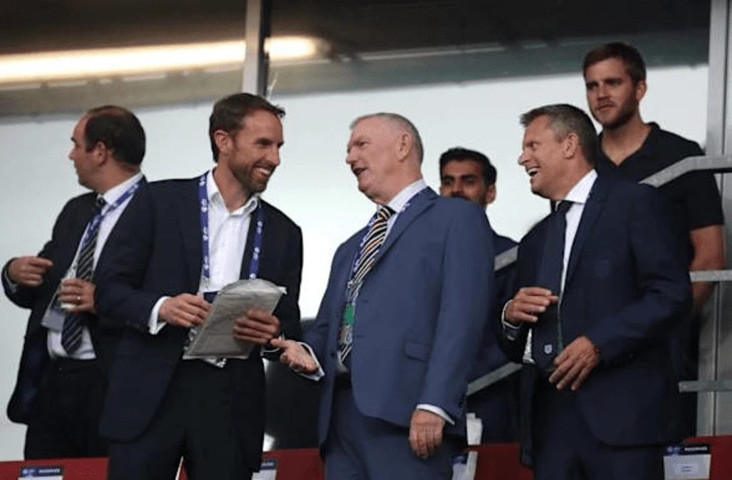 Gareth Southgate says Greg Clarke’s only option was to resign as FA chairman