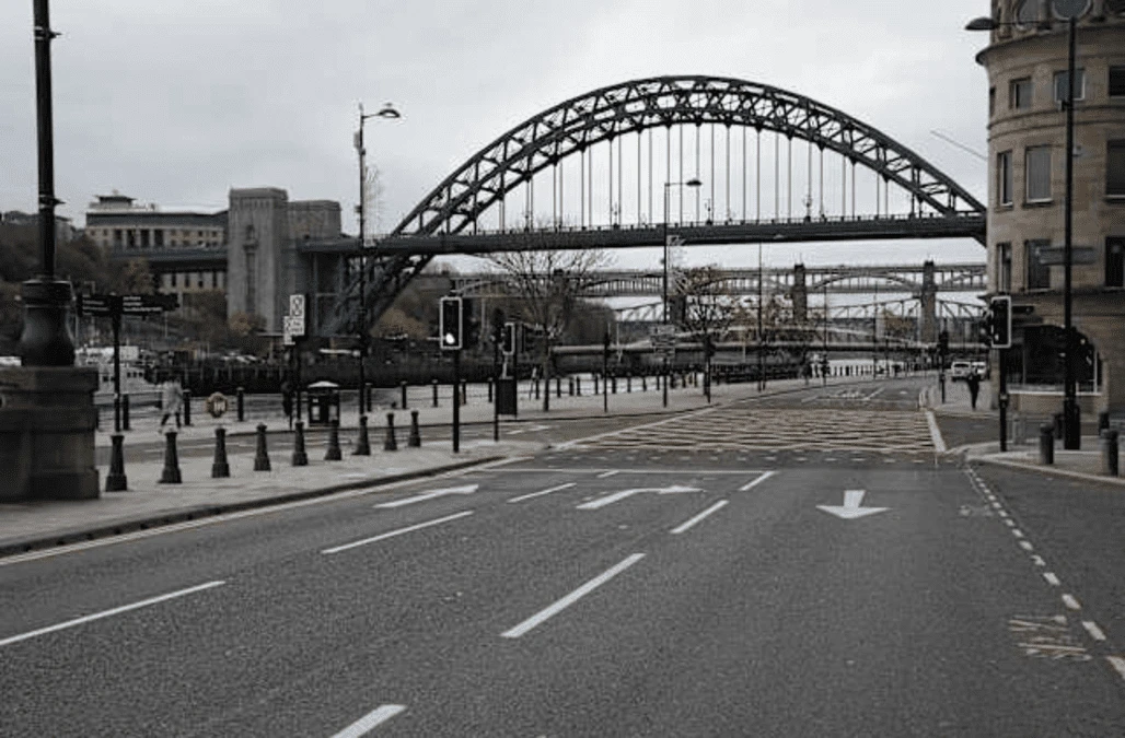 Traffic levels plummet as England enters second lockdown