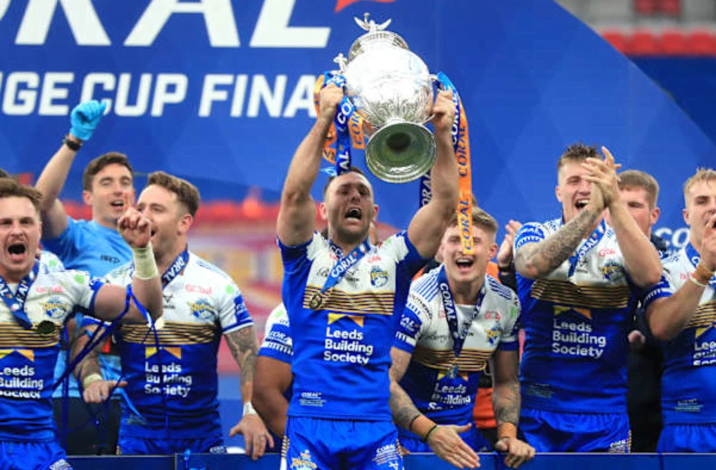 Leeds honour Rob Burrow with memorable Challenge Cup final win over Salford