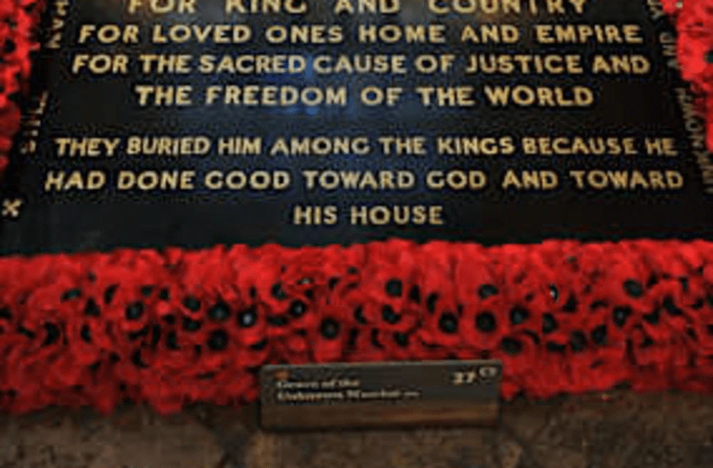 Westminster Abbey to mark centenary of burial of Unknown Warrior