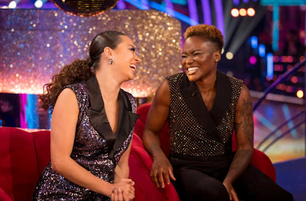Katya Jones calls Nicola Adams ‘my hero’ after Covid test forces Strictly exit