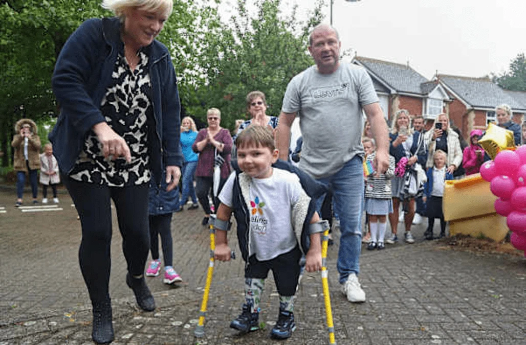 Million-pound fundraiser, six, receives Pride Of Britain award from Ant and Dec
