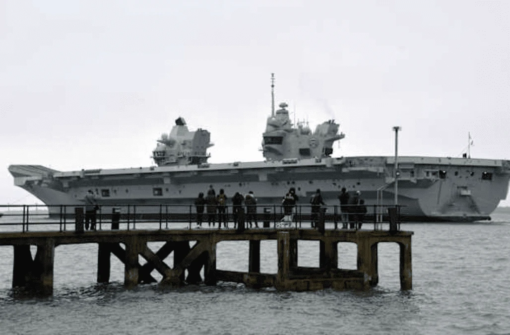 Royal Navy investigating leak on board aircraft carrier HMS Prince of Wales