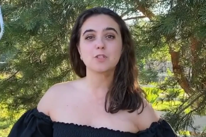 Прессекретарка Зеленського спростувала, що завагітніла від нього (відео)