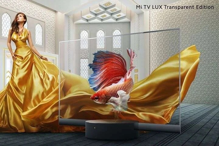 Xiaomi представила серійний прозорий телевізор: фото
