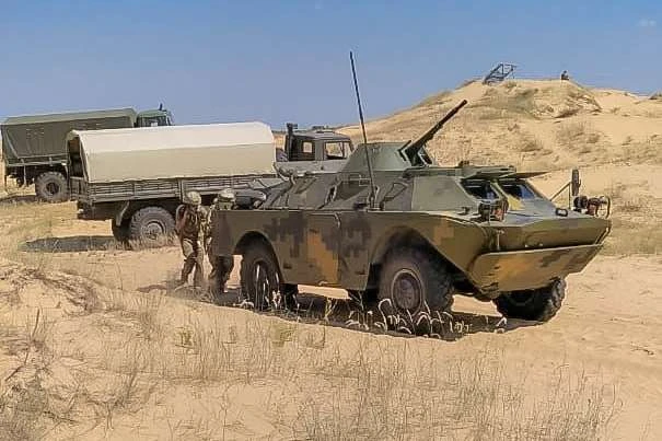 Морська піхота провела навчання з бойовою стрільбою
