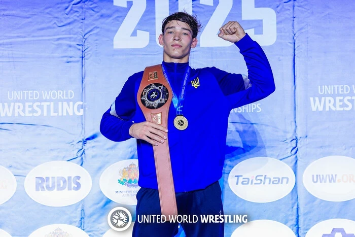 Якушенко став чемпіоном світу U-20 з греко-римської боротьби