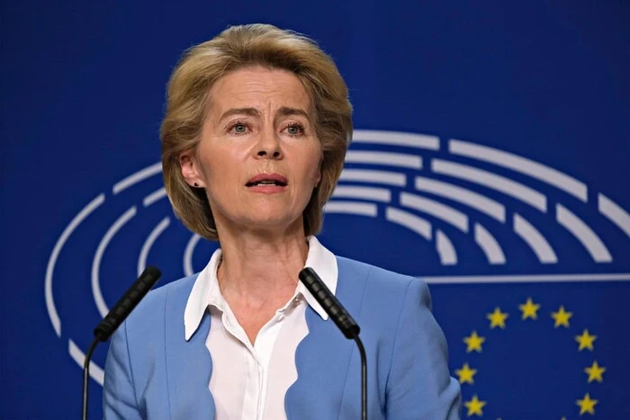Глава Єврокомісії назвала винного у провокаціях із дронами над Балтією
