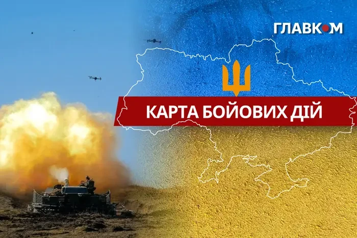 Карта бойових дій в Україні станом на 2 червня 2026 року