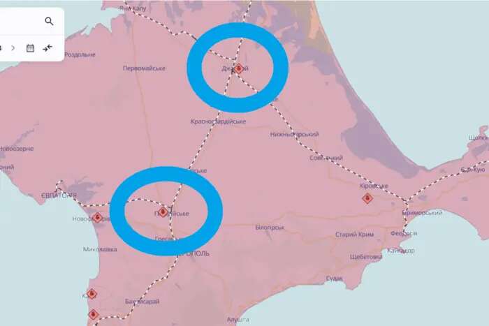 Окупанти повідомляють про вибухи в Криму через балістичні ракети