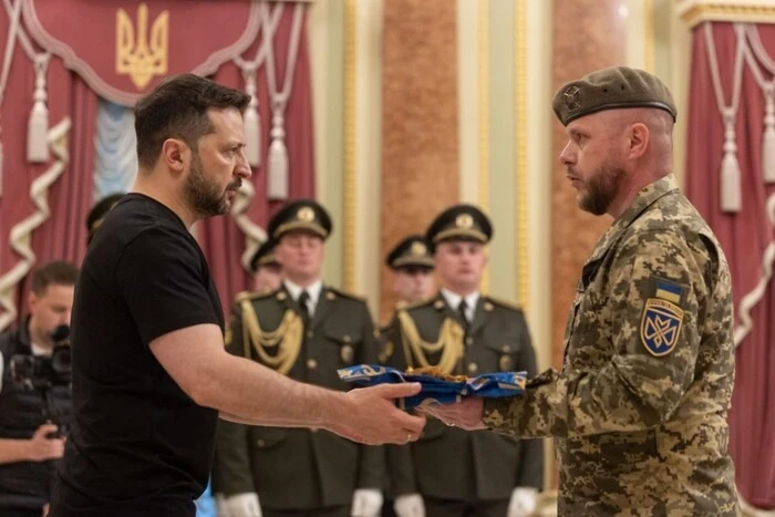 Президент відзначив державними нагородами воїнів-піхотинців