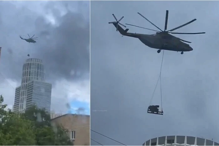 Москва встановлює зенітні ракетні комплекси на дахах хмарочосів (відео)