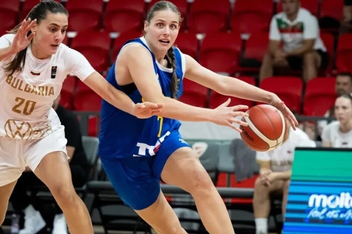 Жіноча збірна Україна з баскетболу U-20 поступилась Болгарії на чемпіонаті Європи