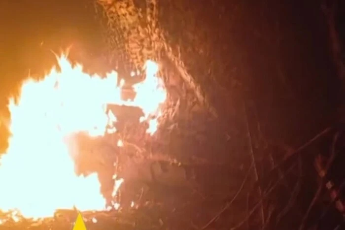 Партизани «Атеш» підпалили танк окупантів на Донеччині