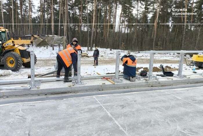 На трасі під Києвом змінюється схема дорожнього руху через будівництво транспортної розв'язки