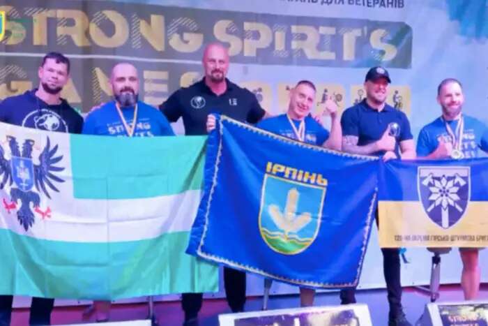 Ірпінський ветеран здобув три «золота» на Strong Spirit’s Games 2024