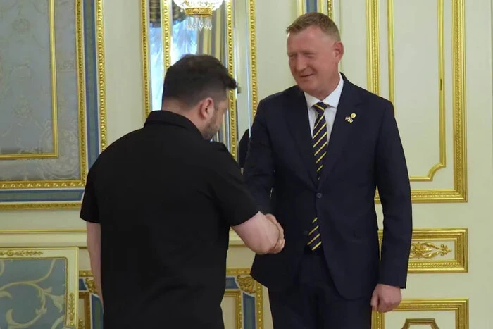Зеленський прийняв нового главу Міноборони Латвії