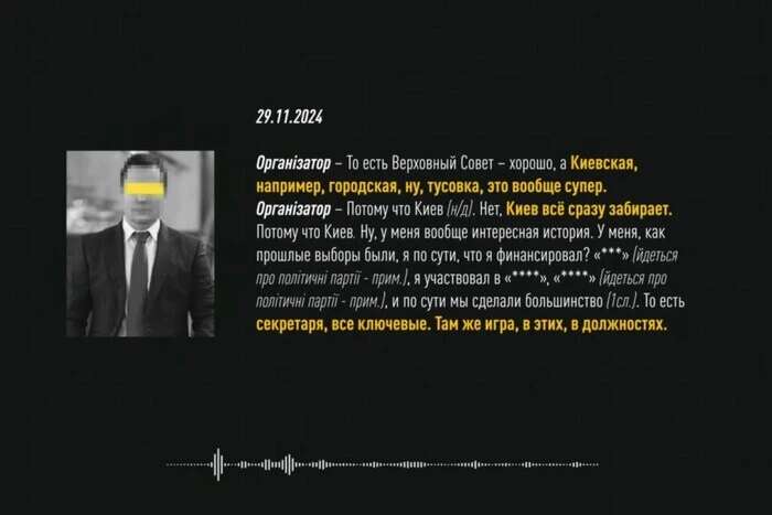 Операція «Чисте місто»: НАБУ оприлюднило записи прослуховування у справі Комарницького