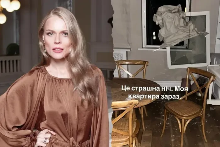 Росіяни понівечили квартиру Ольги Фреймут під час атаки Києва (фото)