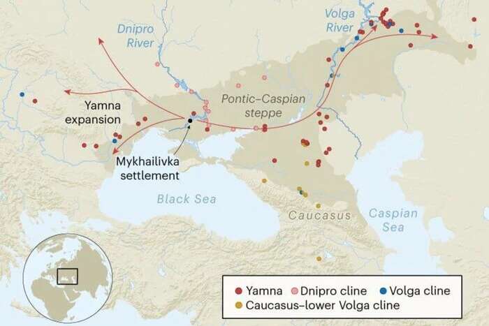 WSJ: Половина людства походить від давньої культури з території України