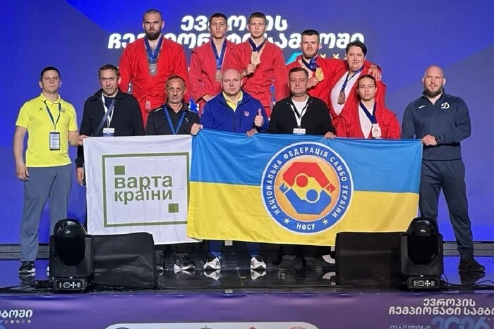 Україна виборола 12 нагород на Чемпіонаті Європи з самбо