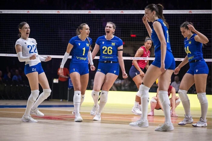 Жіноча збірна України з волейболу провела дебютний матч у Лізі націй
