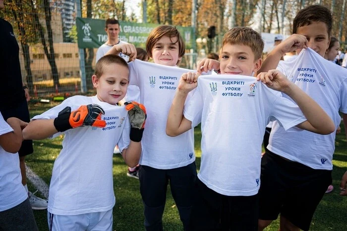 УАФ проведе фестивалі футболу на підтримку дітей, постраждалих від війни