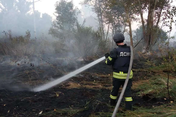 Пожежа на Луганщині: постраждали двоє військових