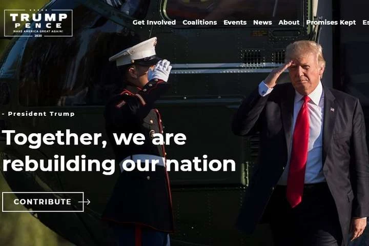 Хакери зламали передвиборчий сайт Трампа
