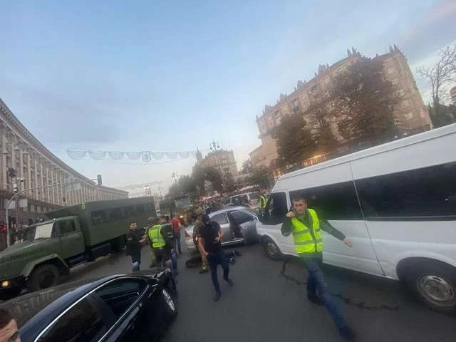 Спецоперація в центрі Києва: стало відомо, кого затримала поліція