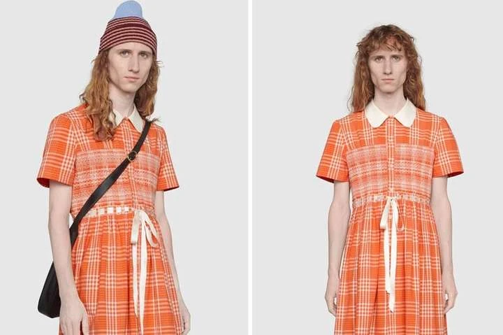 Новая гендерная идентичность. Gucci выпустил мужское платье за $2 тысячи