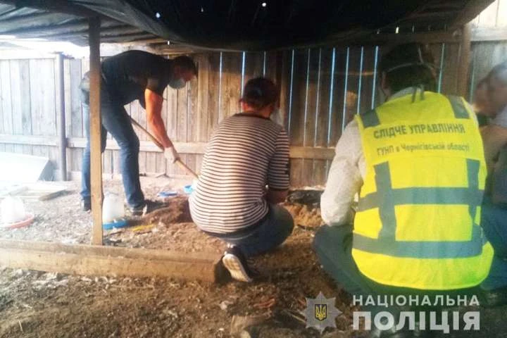 На Чернігівщині жінка під час сварки вбила, а потім забетонувала свого чоловіка