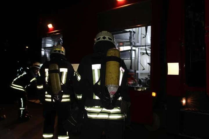 Вночі горів будинок в історичному центрі Києва