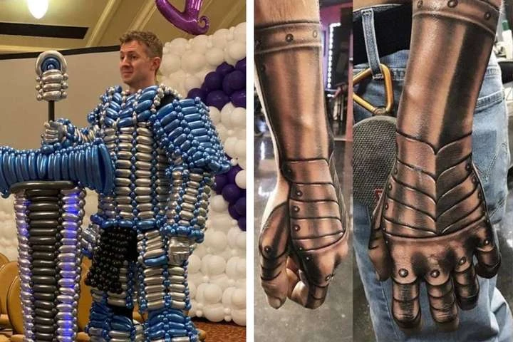Фото людей, чей талант находится за гранью понимания