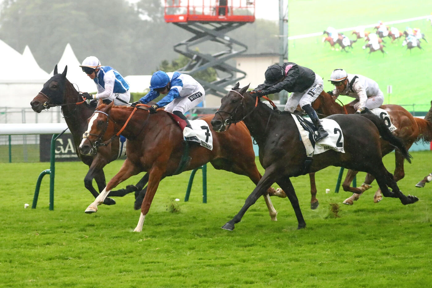 Arrivée du quinté du jeudi 5 juin à ParisLongchamp : Motion, une victoire avec mention