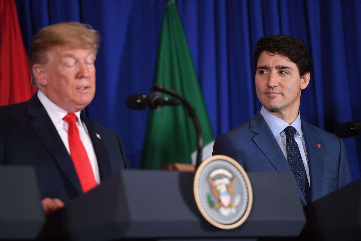 Guerre commerciale : Trump veut « faire chuter l’économie » pour « pouvoir annexer » le Canada, dénonce Trudeau