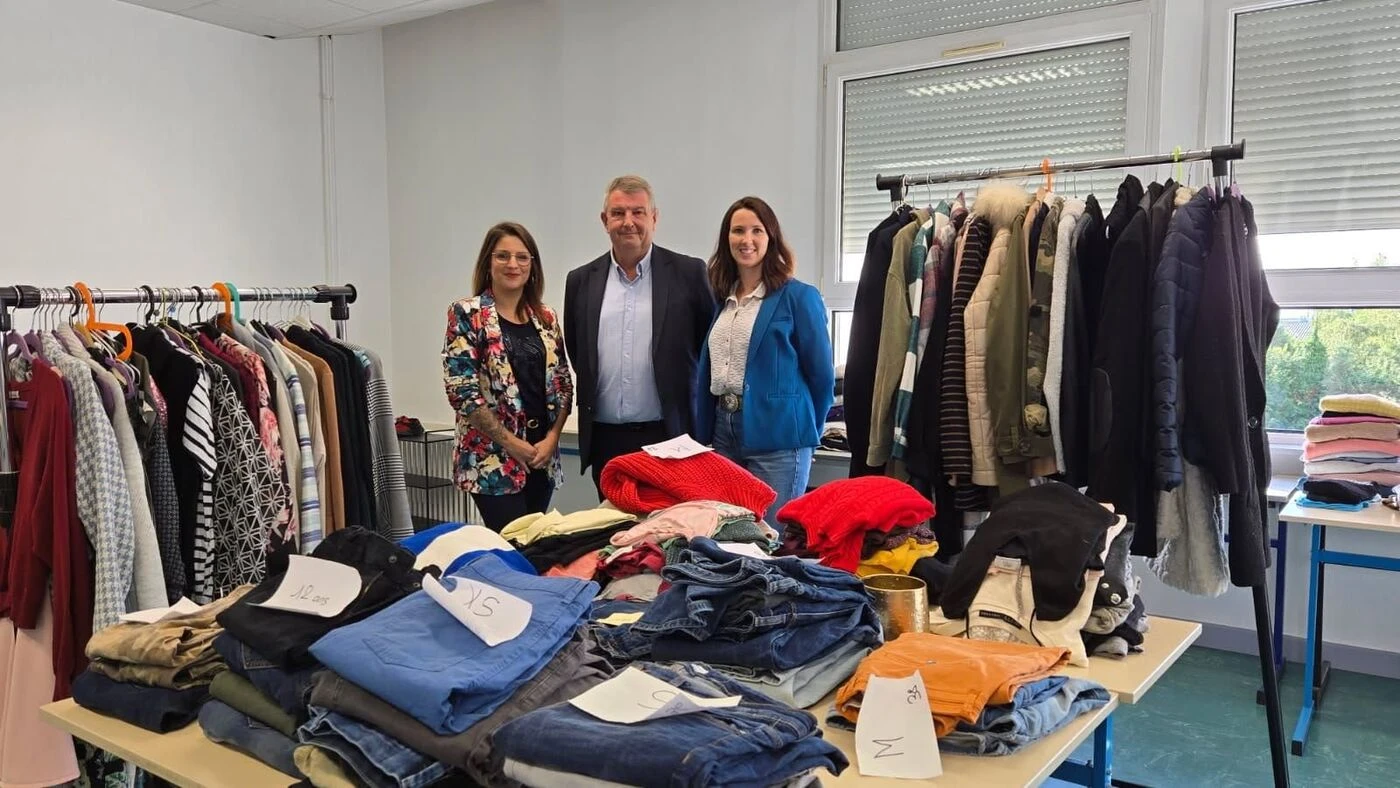 « Certains collégiens ont du mal à se chausser et à s’habiller chaudement en hiver » : à Vitry-le-François, un dressing solidaire et accessible à tous les élèves