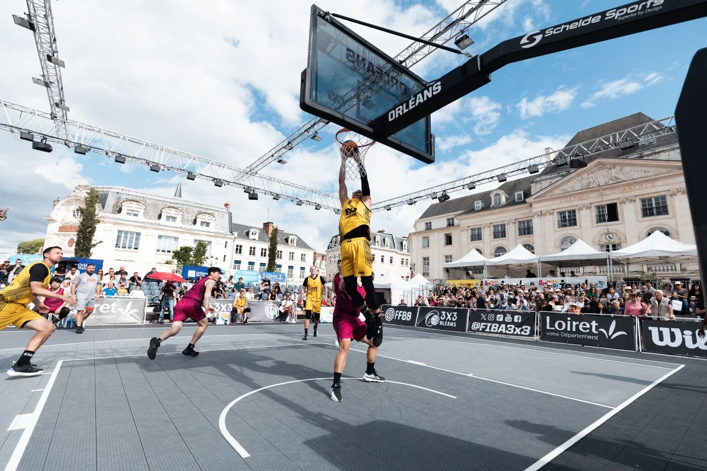 Un an après les JO, l’élite du basket 3x3 se retrouve à Orléans