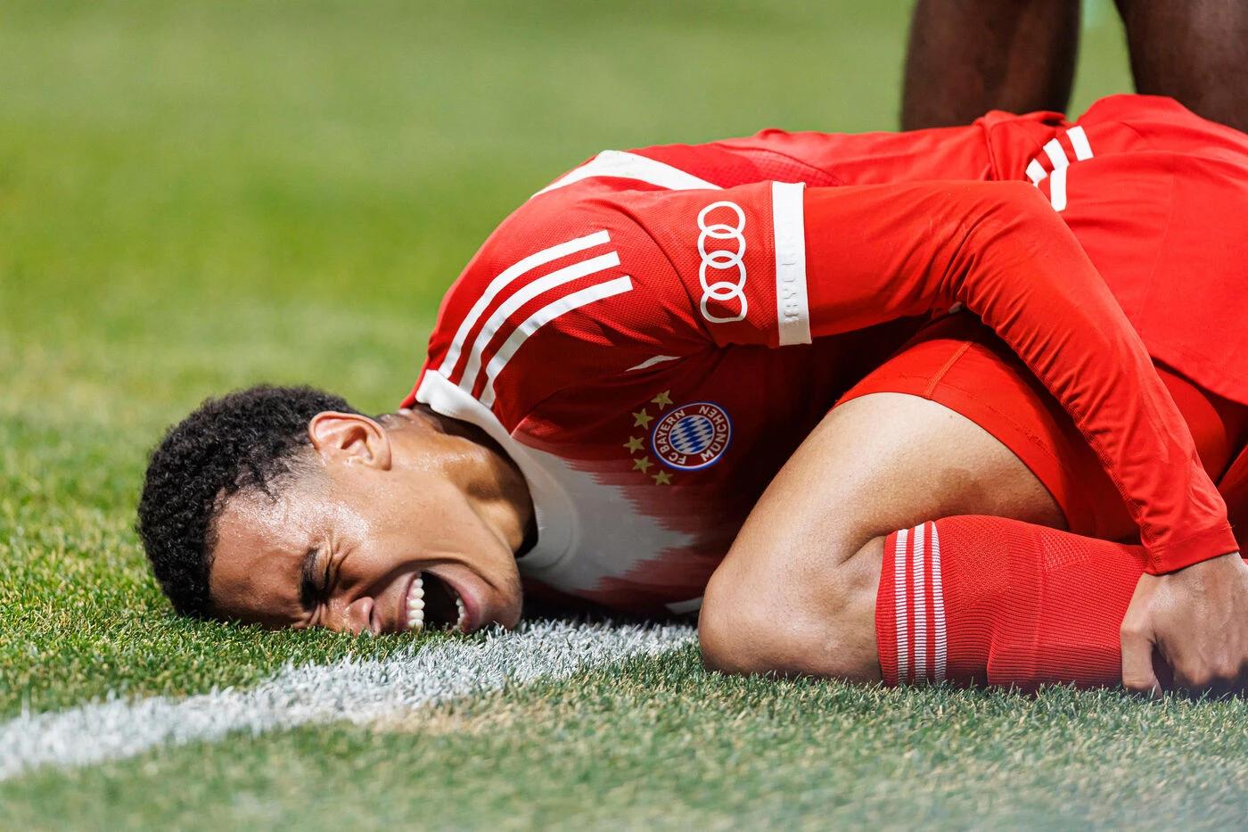 « Être à 100 % en janvier » : quatre mois après sa fracture du péroné, Jamal Musiala entrevoit le bout du tunnel