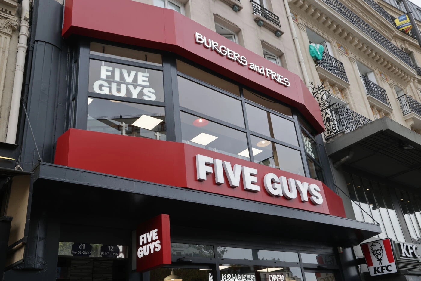 Un restaurant Five Guys au quartier latin ? Enterré, le projet de nouveau sur la table