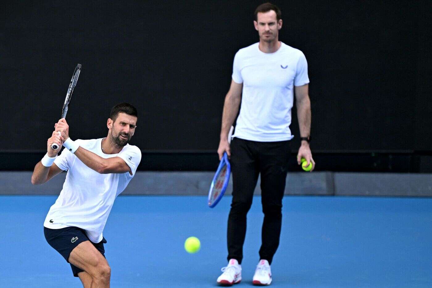 Open d’Australie : les premières images de Novak Djokovic avec son nouvel entraîneur… Andy Murray